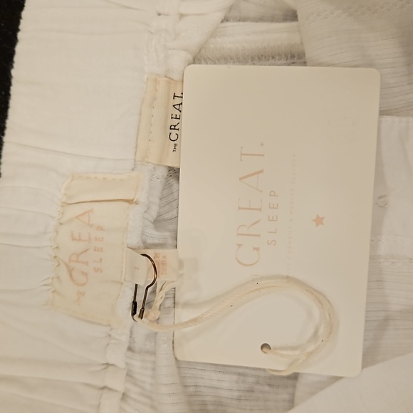 💕THE GREAT💕 The Pointelle Long John ~ True White Size 1 Small NWT - Picture 10 of 13